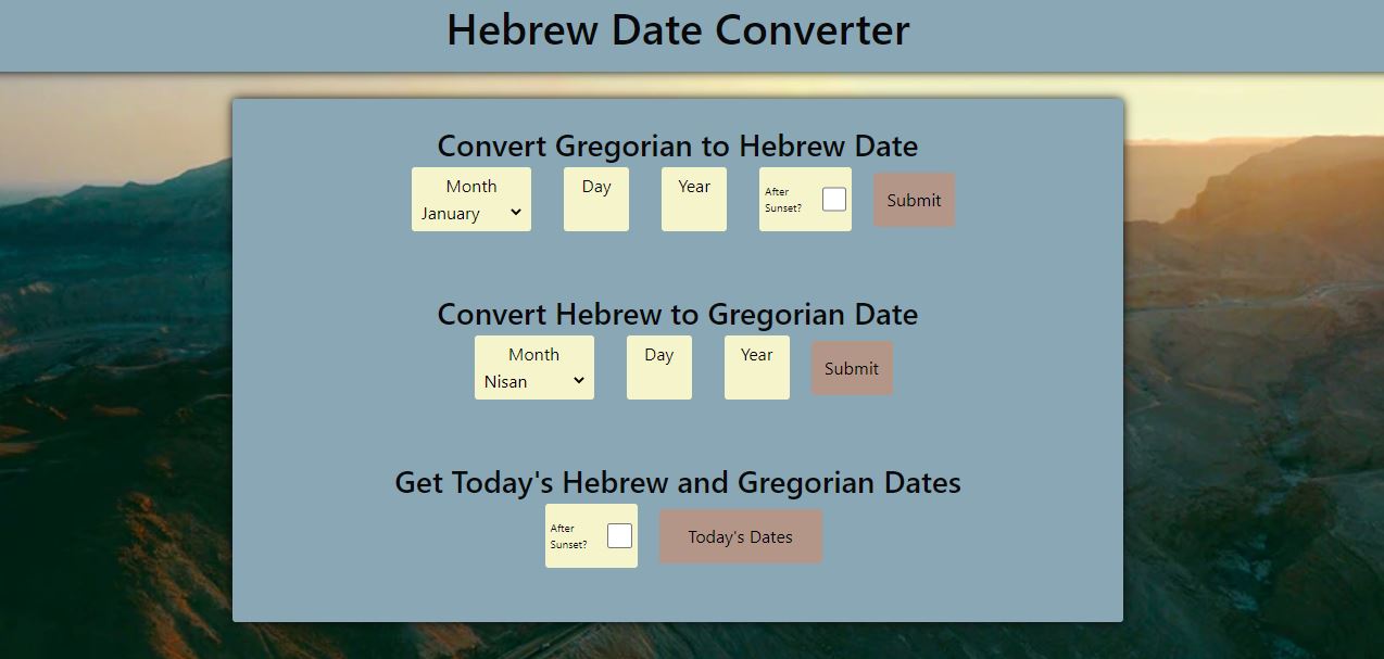 Date Converter Picture